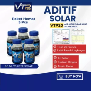 Aditif Campuran Solar VTP20 - 5x60ml